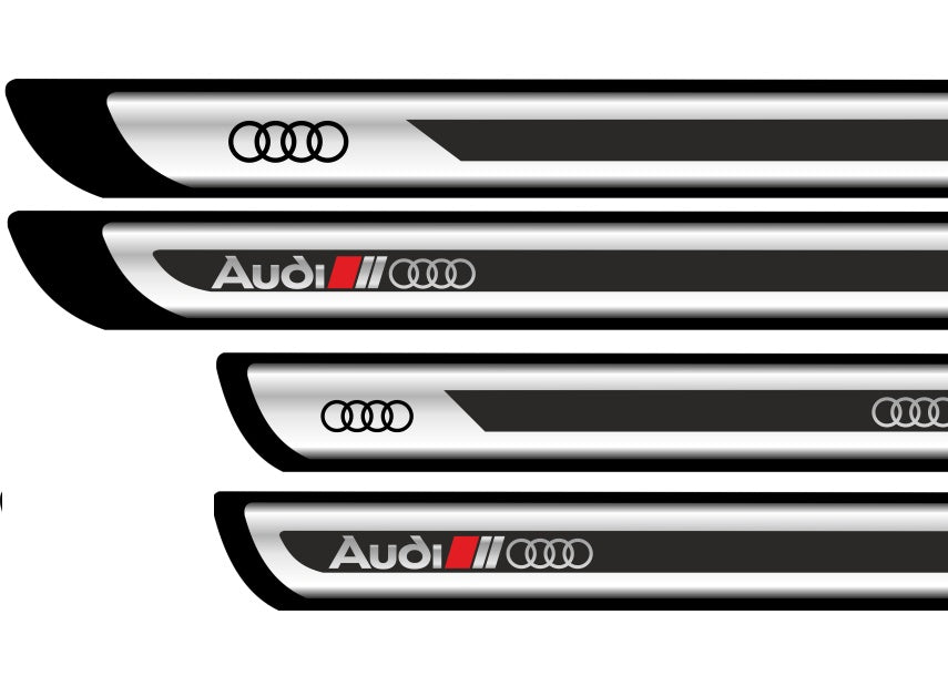 Set Protectii Praguri Crom - Audi (V2)