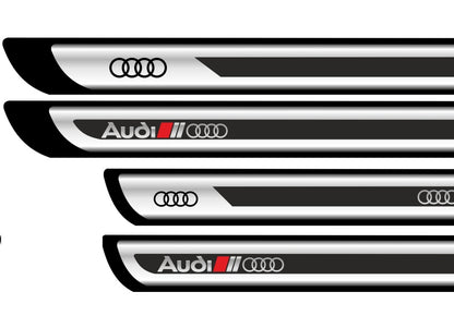 Set Protectii Praguri Crom - Audi (V2)