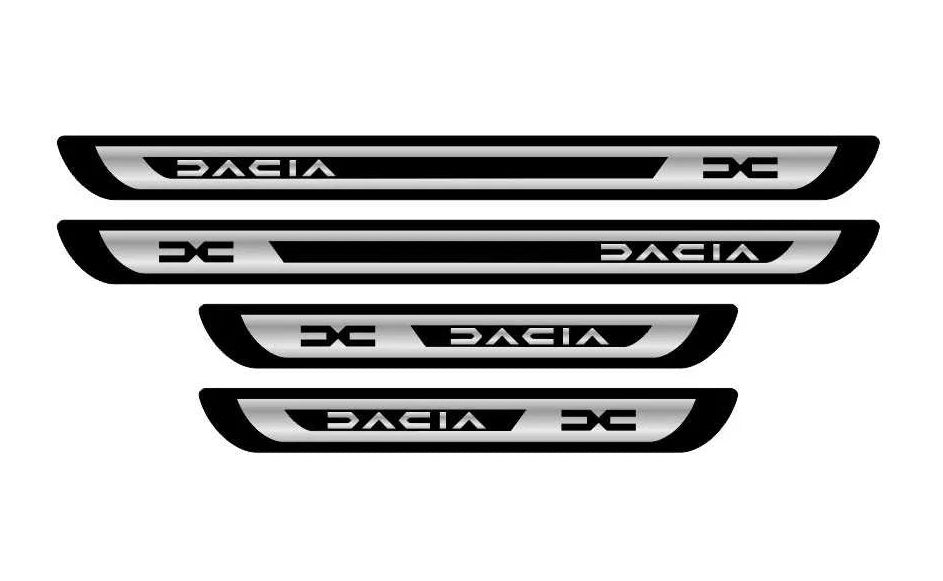 Set Protectii Praguri Crom - Dacia DC