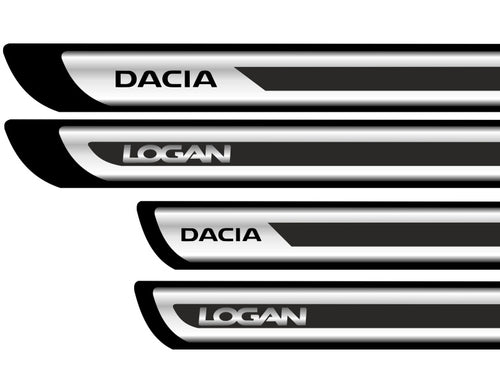 Set Protectii Praguri Crom - Dacia Logan