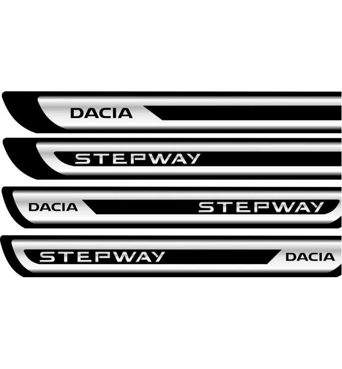 Set Protectii Praguri Crom - Dacia Stepway
