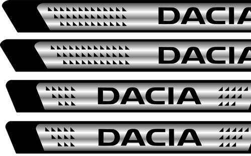 Set Protectii Praguri Crom - Dacia (V2)