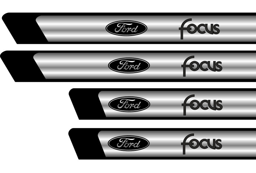 Set Protectii Praguri Crom - Ford Focus