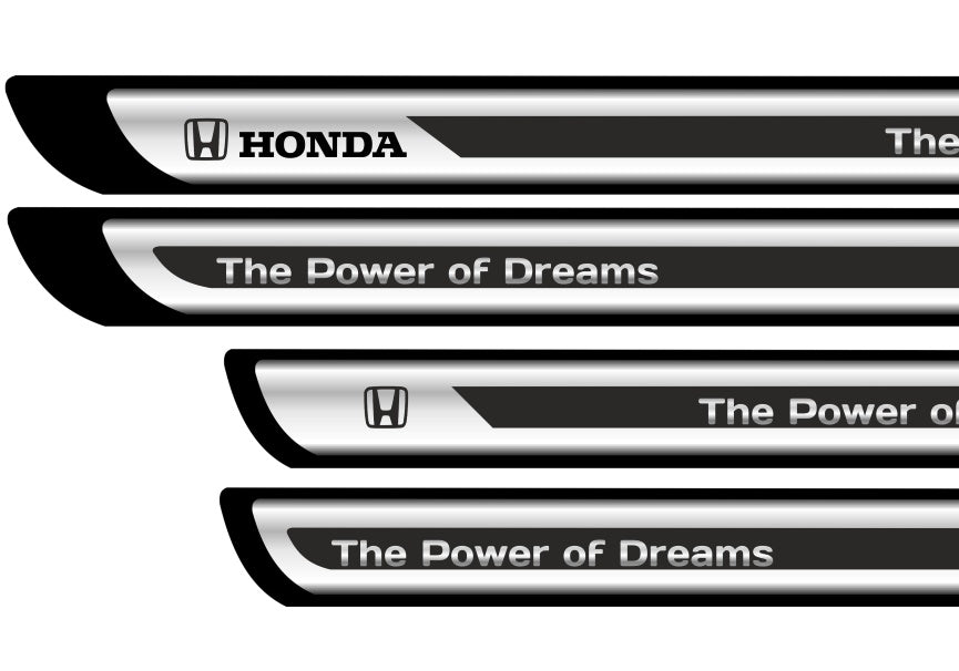 Set Protectii Praguri Crom - Honda