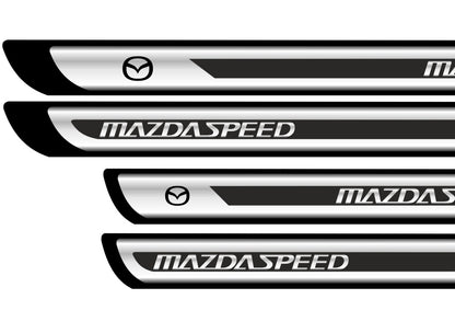 Set Protectii Praguri Crom - Mazda (V2)