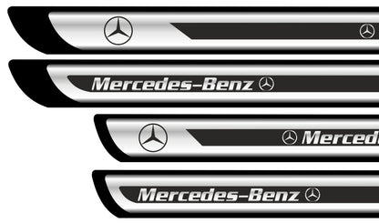 Set Protectii Praguri Crom - Mercedes Benz
