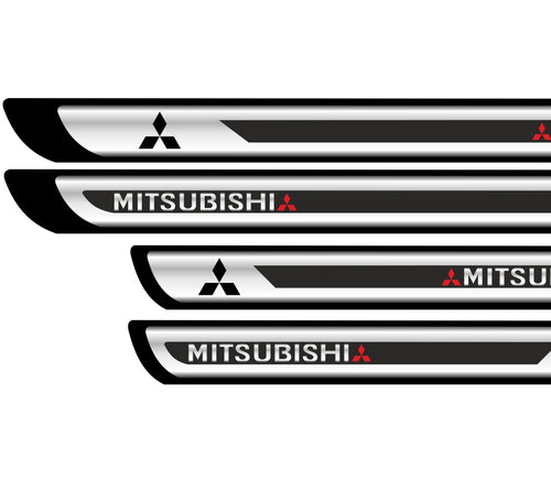 Set Protectii Praguri Crom - Mitsubishi (V2)