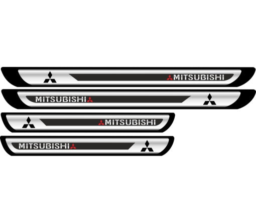 Set Protectii Praguri Crom - Mitsubishi (V2)