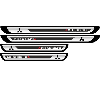 Set Protectii Praguri Crom - Mitsubishi (V2)