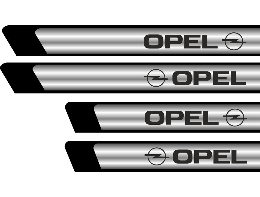 Set Protectii Praguri Crom - Opel