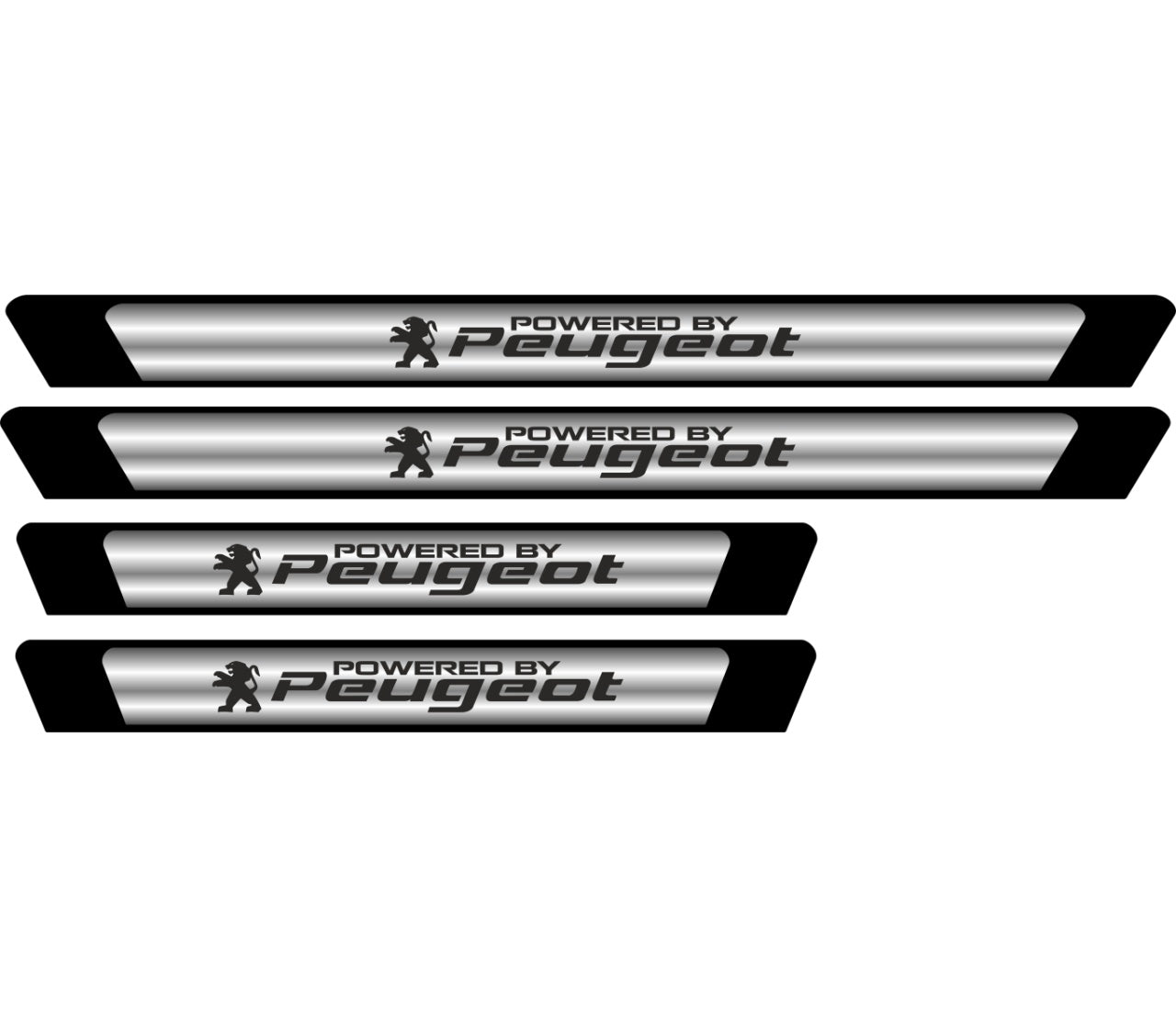 Set Protectii Praguri Crom - Peugeot