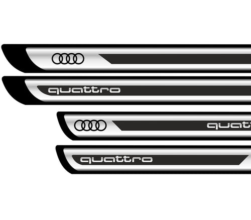 Set Protectii Praguri CROM - Quattro (V2)