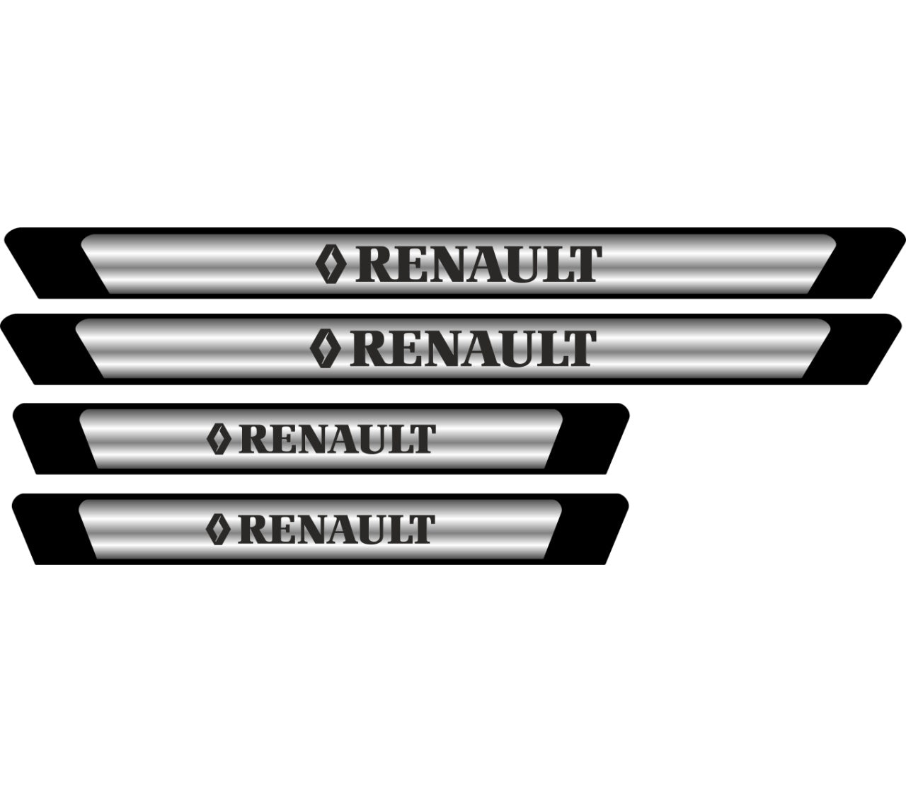 Set Protectii Praguri CROM - Renault
