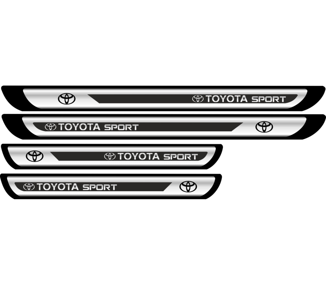 Set Protectii Praguri Crom - Toyota