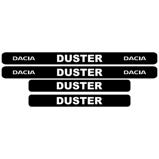 Set stickere praguri Dacia DUSTER, sticker decorativ