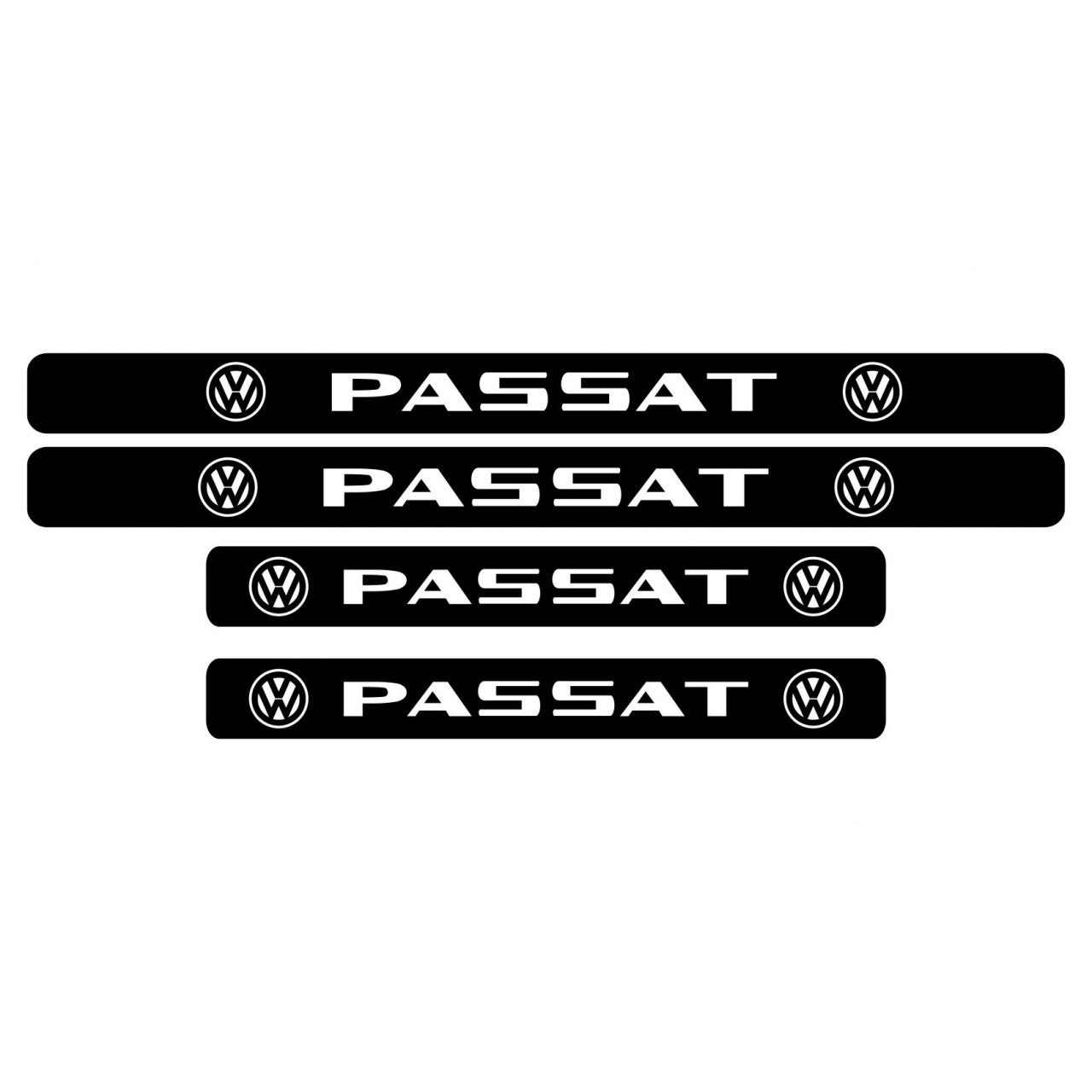 Set stickere praguri Passat, sticker decorativ