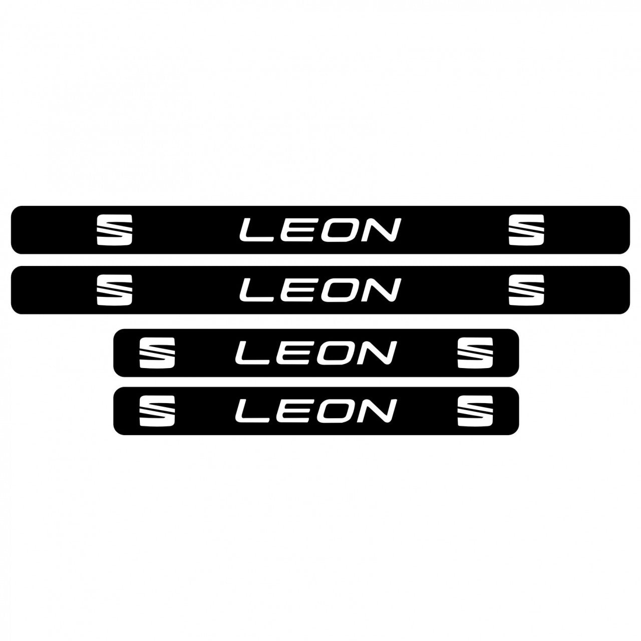 Set stickere praguri Seat Leon, sticker decorativ