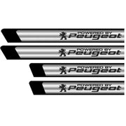 Set stickere protectie praguri pentru Peugeot v2, Creative Rey®