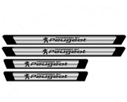 Set stickere protectie praguri pentru Peugeot v2, Creative Rey®