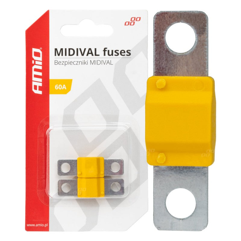 Siguranțe MIDIVAL auto 60A AMIO-03476