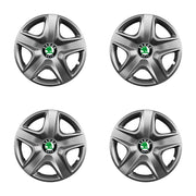 Set 4 capace roti potrivite jantelor de 14 inch compatibile SKODA Fabia ,Octavia I,II,III ,Roomster, Felicia ,Rapid ,Superb, Yeti Model-202