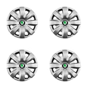 Set 4 capace roti potrivite jantelor de 15 inch compatibile gama Skoda, model - 321
