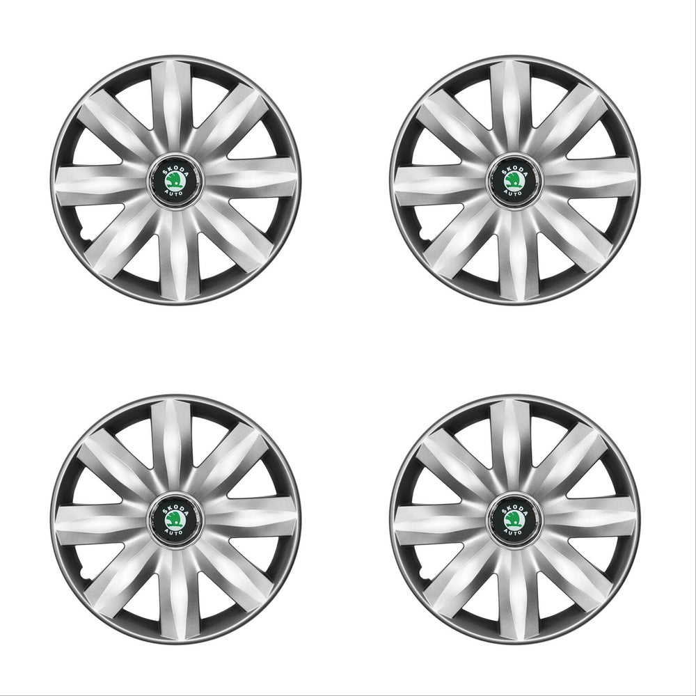 Set 4 capace roti potrivite jantelor de 14 inch compatibile SKODA Fabia ,Octavia I,II,III ,Roomster, Felicia ,Rapid ,Superb, Yeti Model-221