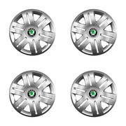 Set 4 capace roti potrivite jantelor de 16 inch compatibile gama SKODA model - 406
