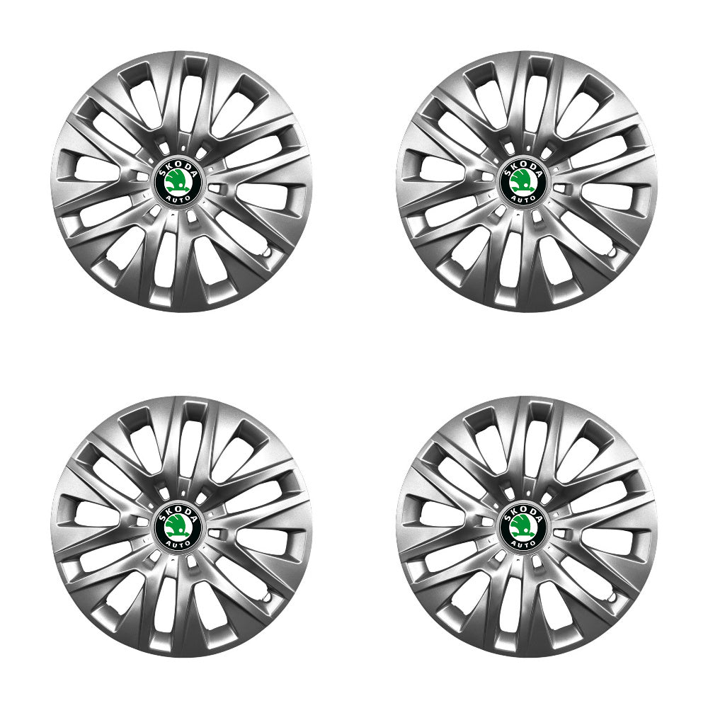 Set 4 capace roti potrivite jantelor de 16 inch compatibile gama SKODA model - 429