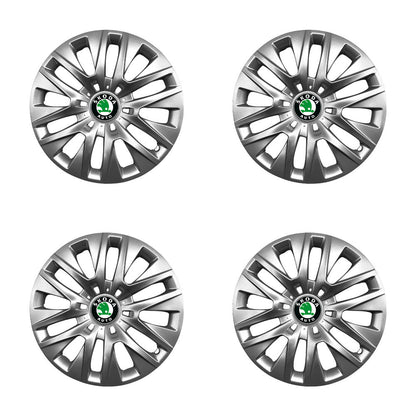 Set 4 capace roti potrivite jantelor de 16 inch compatibile gama SKODA model - 429