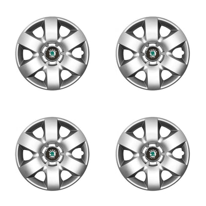 Set 4 capace roti potrivite jantelor de 15 inch compatibile SKODA Fabia ,Octavia I,II,III ,Roomster, Felicia ,Rapid ,Superb, Yeti Model-310