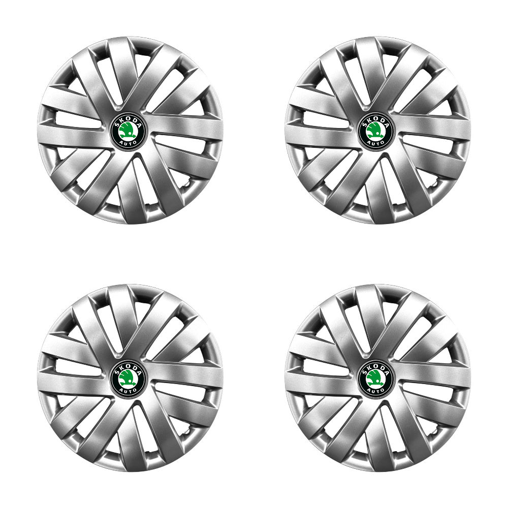 Set 4 capace roti 14 inchi (R14) compatibile gama SKODA model - 216