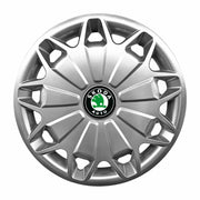 Set 4 capace roti potrivite jantelor de 16 inch compatibile gama Skoda model - 419
