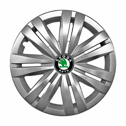 Set 4 capace roti potrivite jantelor de 16 inch compatibile gama Skoda model - 427
