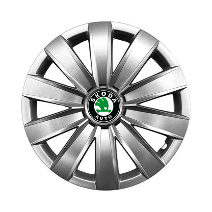 Set 4 capace roti 14 inchi (R14) compatibile SKODA Fabia, Octavia I, II, III, Roomster, Felicia, Rapid, Superb, Yeti Model-226