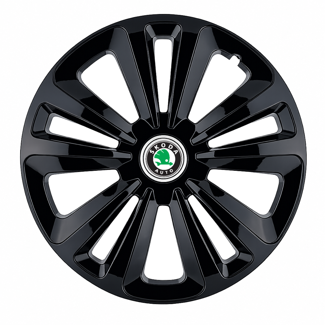 Set 4 Capace Roti Terra Negru R14, pentru Skoda