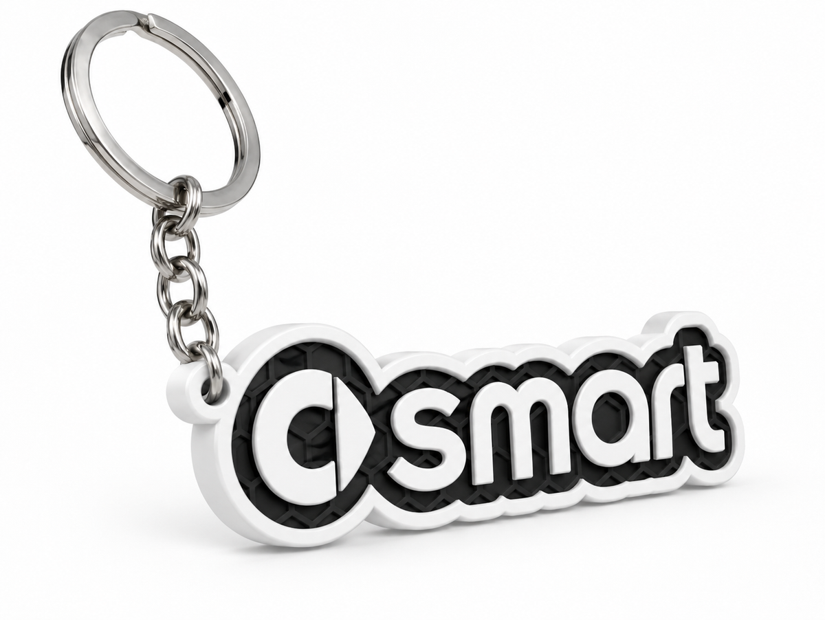 Breloc auto Smart cu lanț și inel