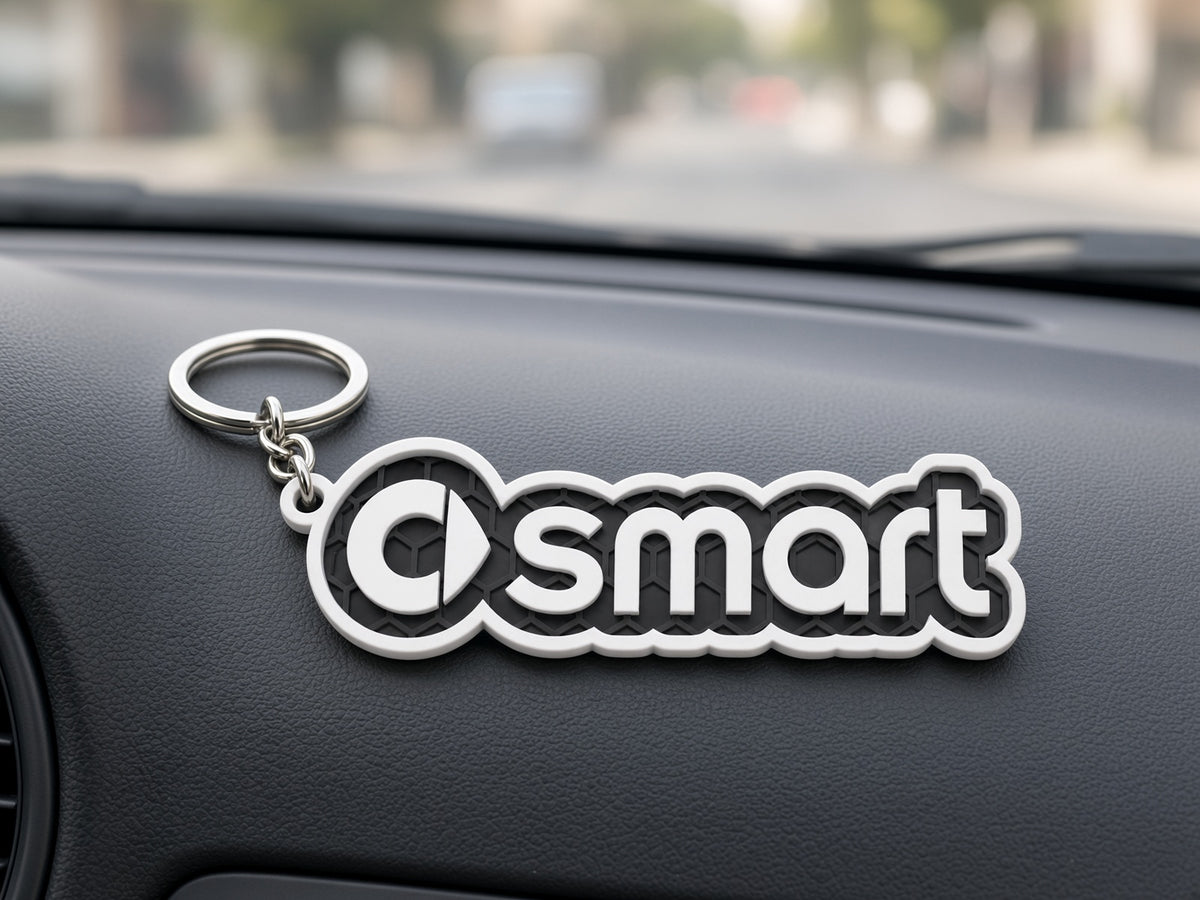Breloc auto Smart cu lanț și inel