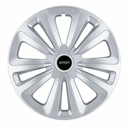 Set 4 Capace Roti Terra Gri R14, pentru Smart