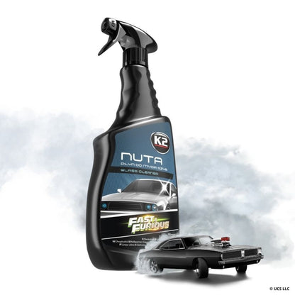 Solutie Curatare Geamuri si Suprafete din Sticla K2 Nuta Editie Fast & Furious 750 ML