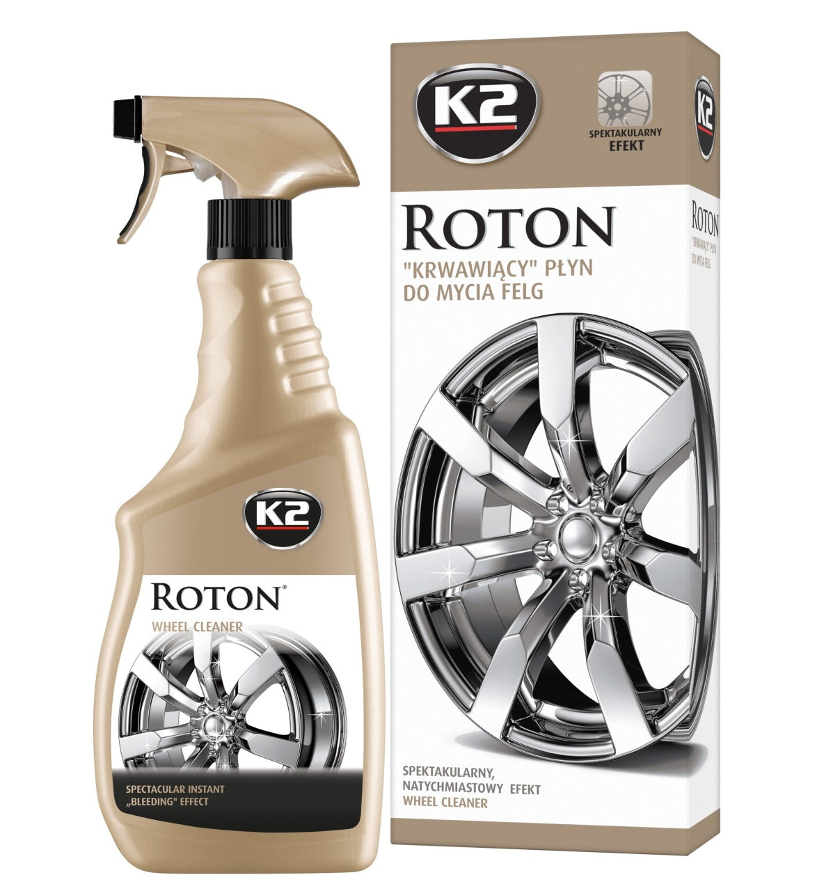 Solutie Curatare Jante K2 Roton Atom 700 ML