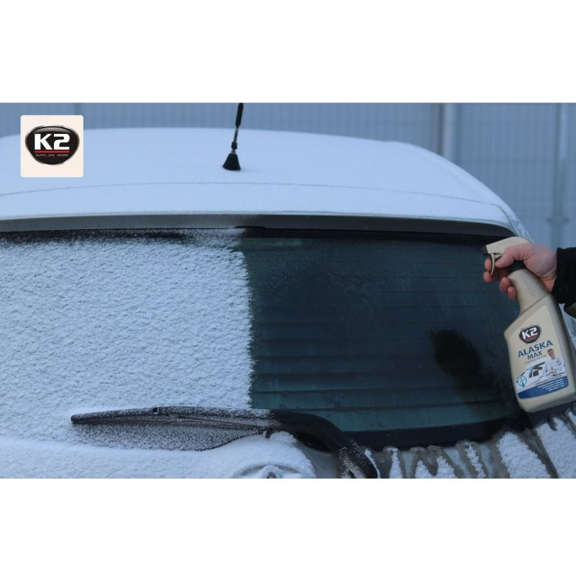 Solutie Dezghetare Geamuri si Suprafete din Sticla K2 Alaska 700 ML