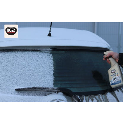 Solutie Dezghetare Geamuri si Suprafete din Sticla K2 Alaska 700 ML