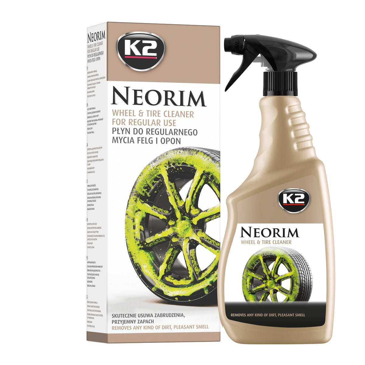 Solutie Premium Curatare Jante si Anvelope K2 Neorim 700ML