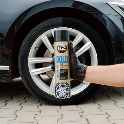 Spray Curatare si Lustruit Anvelope K2 Bold 600 ML