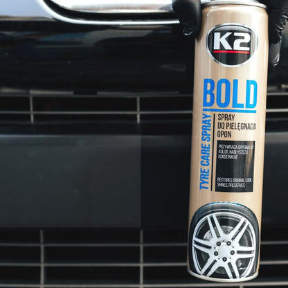 Spray Curatare si Lustruit Anvelope K2 Bold 600 ML