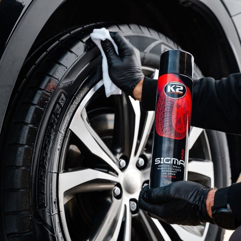 Spray Luciu si Protectie Anvelope K2 Sigma Aero 600 ML