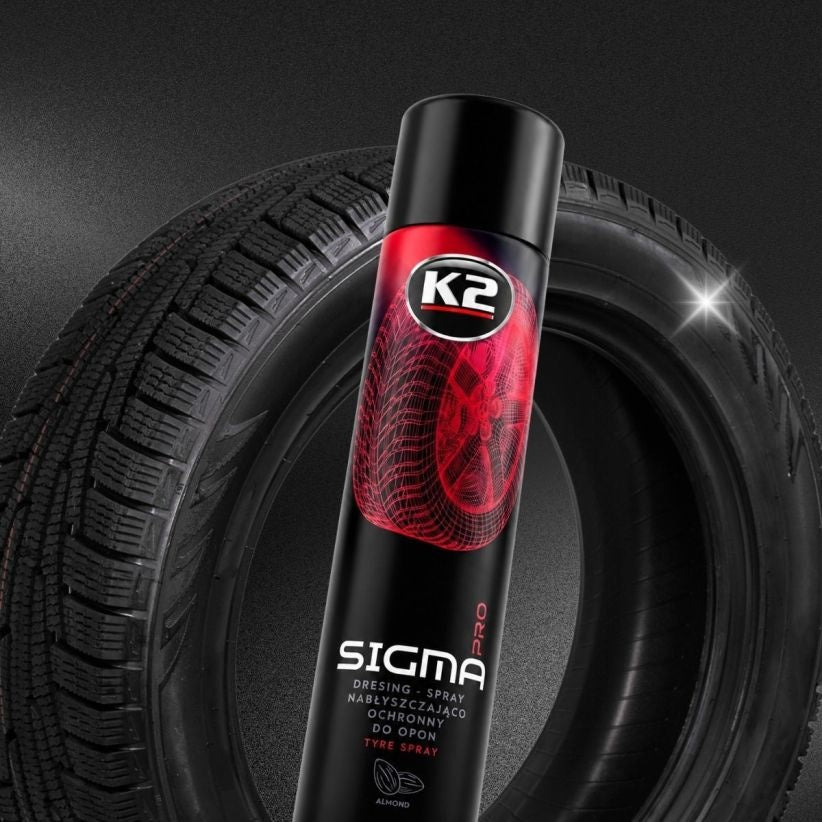 Spray Luciu si Protectie Anvelope K2 Sigma Aero 600 ML
