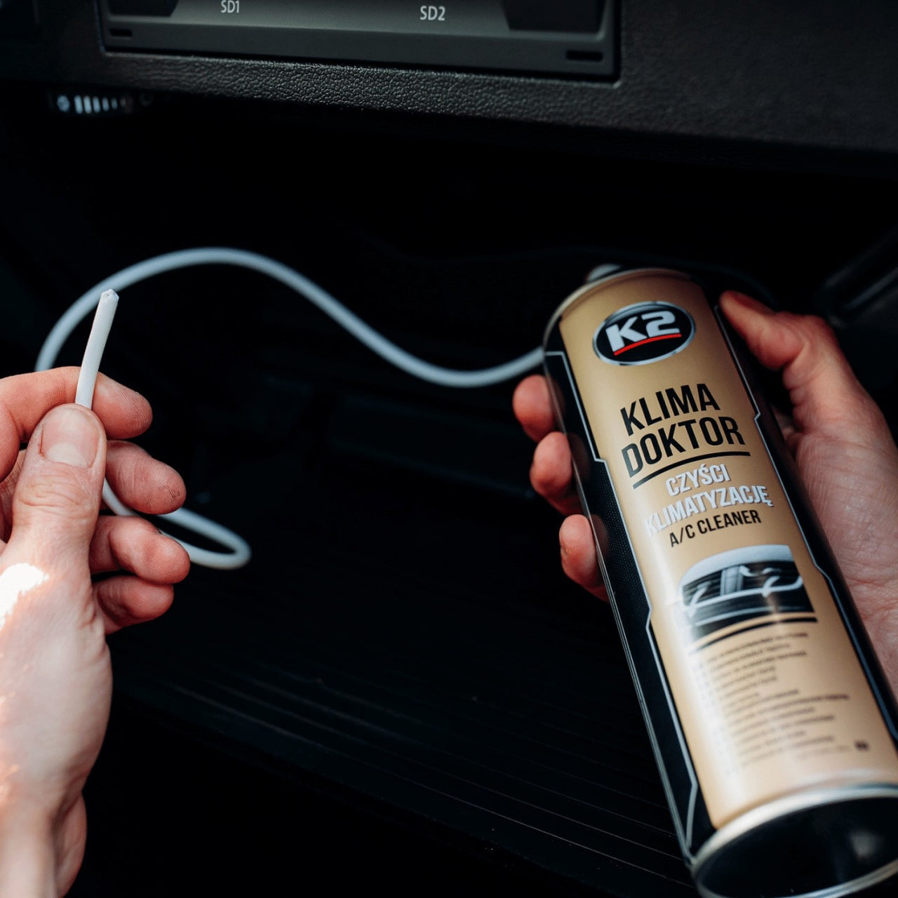 Spray Spuma Curatare si Igienizare Instalatie Aer Conditionat K2 Klima Doktor 500 ML