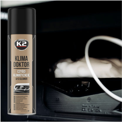 Spray Spuma Curatare si Igienizare Instalatie Aer Conditionat K2 Klima Doktor 500 ML